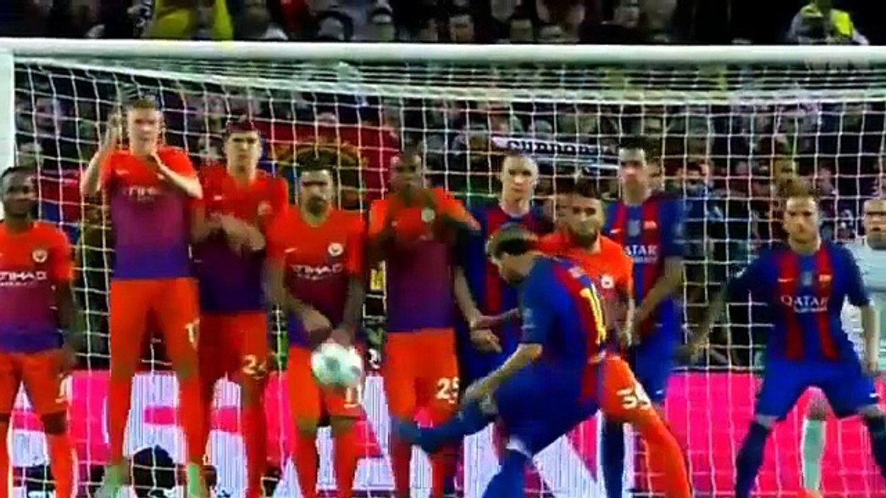 كل ما قدمه ليونيل ميسي امام مانشستر سيتي - ( 2016-10-19 )  Lionel Messi