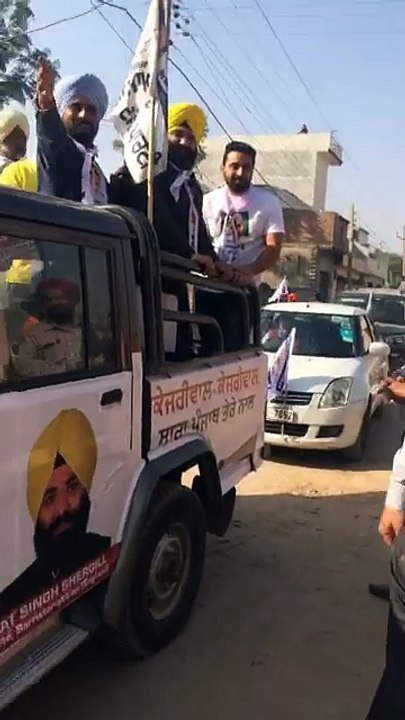 Himmat Singh Shergill  rally