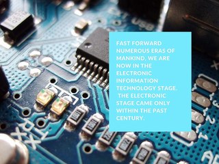 A Brief History of Electronic Information Technology