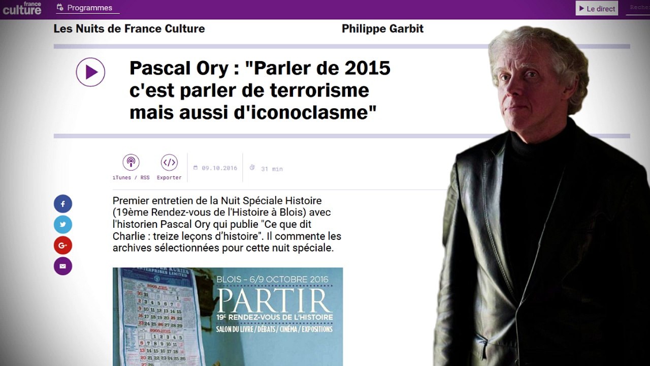 Soral, Onfray et Ramadan, intellectuels modernes (France Culture, 09/10/2016)