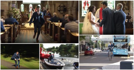 Noivo finge esquecer as alianças e faz maratona mirabolante para as ir buscar