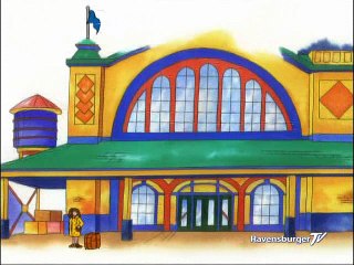 Caillou S01e07b - Spass In Der Eisenbahn