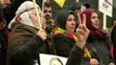Multitudinaria manifestación prokurda en Bruselas contra los arrestos de Erdogan