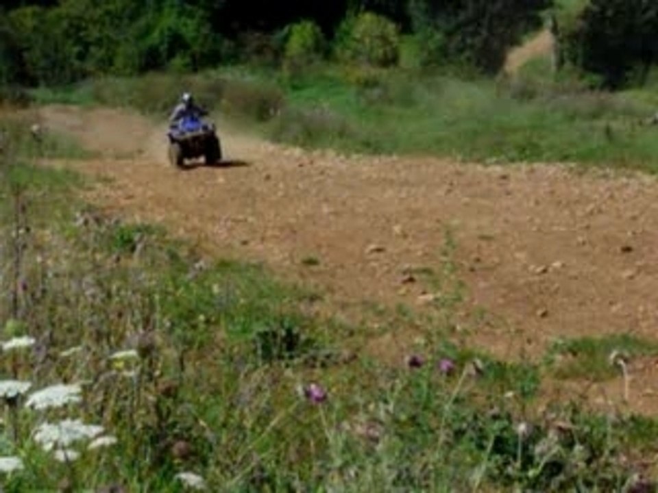 Terrain pas trés plat dans cette montée