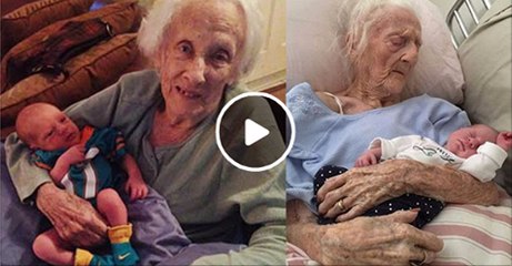 A 101 YEARS OLD WOMAN GAVE BIRTH
