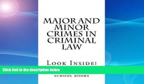 Full [PDF]  Major and Minor Crimes In Criminal Law: Look Inside!  BOOK ONLINE