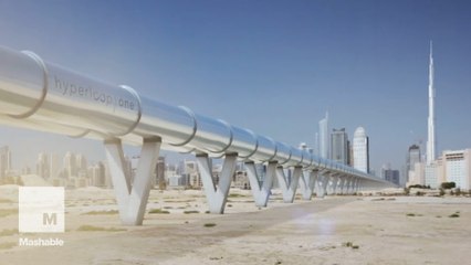 The world's first hyperloop is officially coming to Dubai