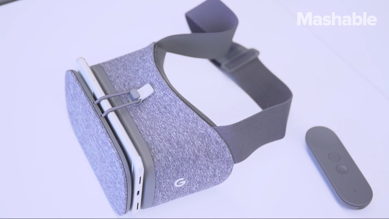 People try Google's new $80 Daydream View VR headset for the first time