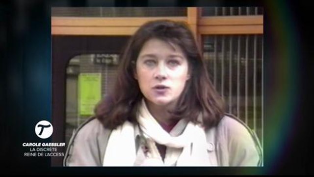 Le Tube : Les débuts de Carole Gaessler à la télévision