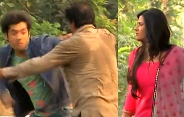 Kasam Tere Pyaar Ki Rishi Beats Kidnapper 17th November 2016