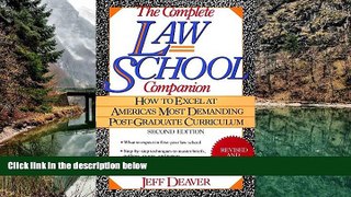 Books to Read  The Complete Law School Companion: How to Excel at America s Most Demanding