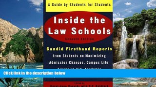 Big Deals  Inside the Law Schools: A Guide by Students for Students (Goldfarb, Sally F//Inside the