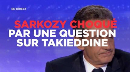 Sarkozy à propos d'une question sur Takieddine : "C'est une honte"