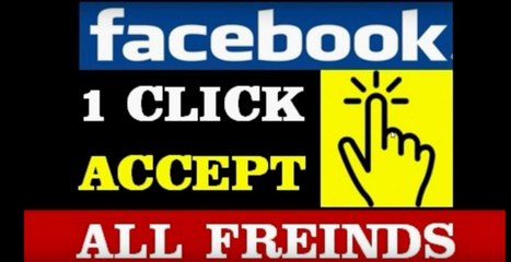 how to accept all friend request on facebook at once