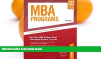 Big Deals  MBA Programs: More Than 4,000 Graduate-Level International Business Programs (Peterson