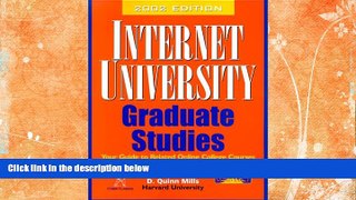 READ FULL  Internet University, Graduate Studies  BOOOK ONLINE