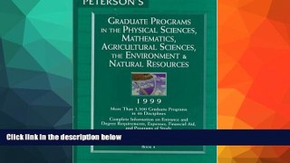 Must Have  Peterson s Graduate Programs in the Physical Sciences, Mathematics, Agricultural
