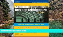 Books to Read  DecisionGd:GradPg Art/Arch 2004 (Peterson s Graduate Programs in Arts