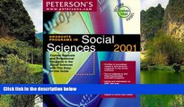 Books to Read  Graduate Programs in Social Sciences 2001: Explore Graduate and Professional