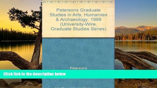 Big Deals  Graduate Studies in Arts, Humanities   Archaeology: The Unique Multimedia Guide to