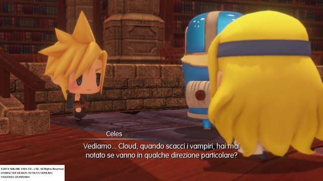 WORLD OF FINAL FANTASY 22 (Cloud, Celes, Cid)