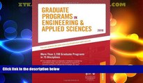 Big Sales  Graduate Programs In Engineering   Applied Sciences - 2010: More Than 3,700 Graduate