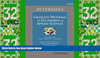 Deals in Books  Graduate Programs in Engineering   Applied Sciences 2008 (Peterson s Graduate