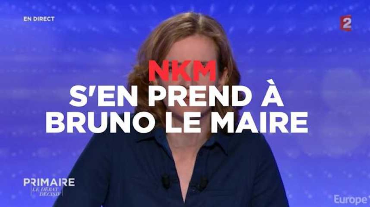 Primaires : NKM s'en prend à Bruno Le Maire