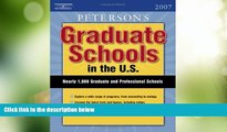 Buy NOW  Graduate Schools in the U.S. 2007 (Peterson s Graduate Schools in the Us)  Premium Ebooks