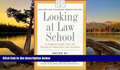 Big Deals  Looking at Law School: A Student Guide from the Society of American Law Teachers  BOOK