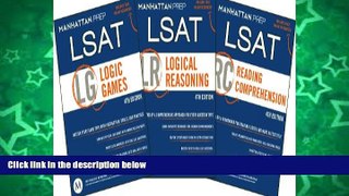 Big Deals  LSAT Strategy Guides (Logic Games / Logical Reasoning / Reading Comprehension), 4th