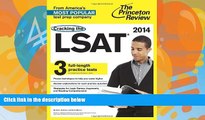 Big Deals  Cracking the LSAT with 3 Practice Tests, 2014 Edition (Graduate School Test