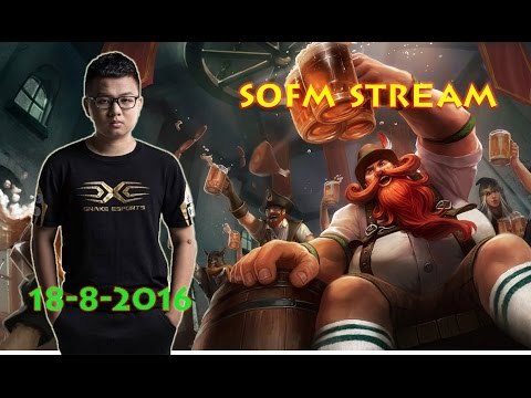 [Rank Hàn ngày 18.8.2016] SofM cầm Gragas đi Rừng đối đầu Graves