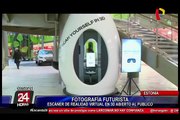 Estonia: escáner de realidad virtual en centro comercial sorprende a visitantes