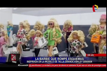 La primera Barbie de talla grande