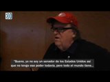 Michael Moore monta el show en la Torre Trump