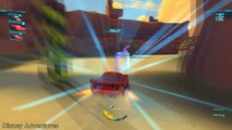 CARS 2 1080p HD - Radiator Springs Lightning Mcqueen Cars & Francesco Bernoulli & Mater Car Races