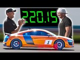 Audi R8 + 2200 Horsepower = 220 MPH!?