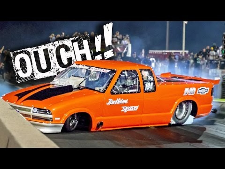 Truck CRASHES Into WALL!