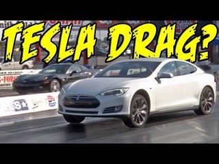 Tesla P85D Drag Strip DOMINATION!