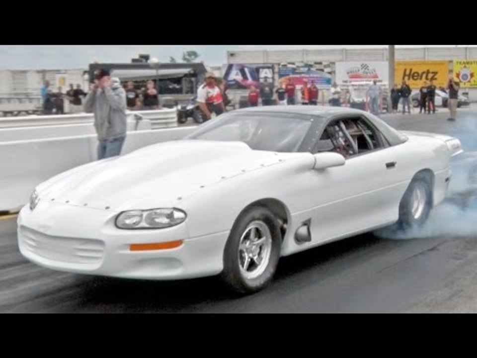 BIG BLOCK Camaro Gets LOOSE at NO PREP!