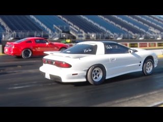 $800 GRUDGE RACE - Mustang vs Trans Am!