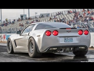 MASSIVE Rear Mounted TURBO Corvette!