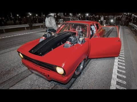 1400hp TWIN TURBO LSx Opel STREET Racing!
