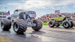 Street Outlaws Farmtruck POWER SCARE vs MONSTER TRUCK!