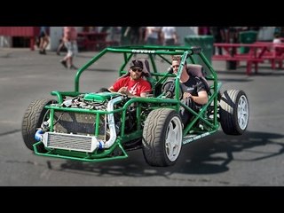 Nissan SR20DET Powered DRIFT KART!?