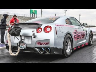 ETS GT-R U.S. RECORD - 7.32 @ 196 MPH!!