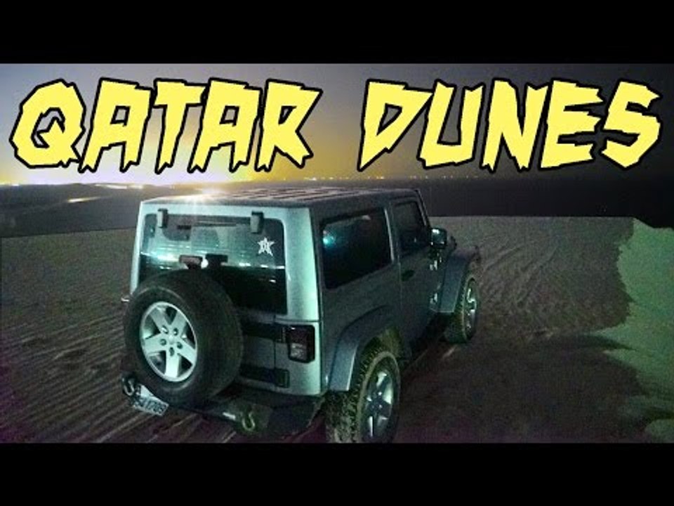 Jeep Wrangler @ Qatar SAND DUNES!