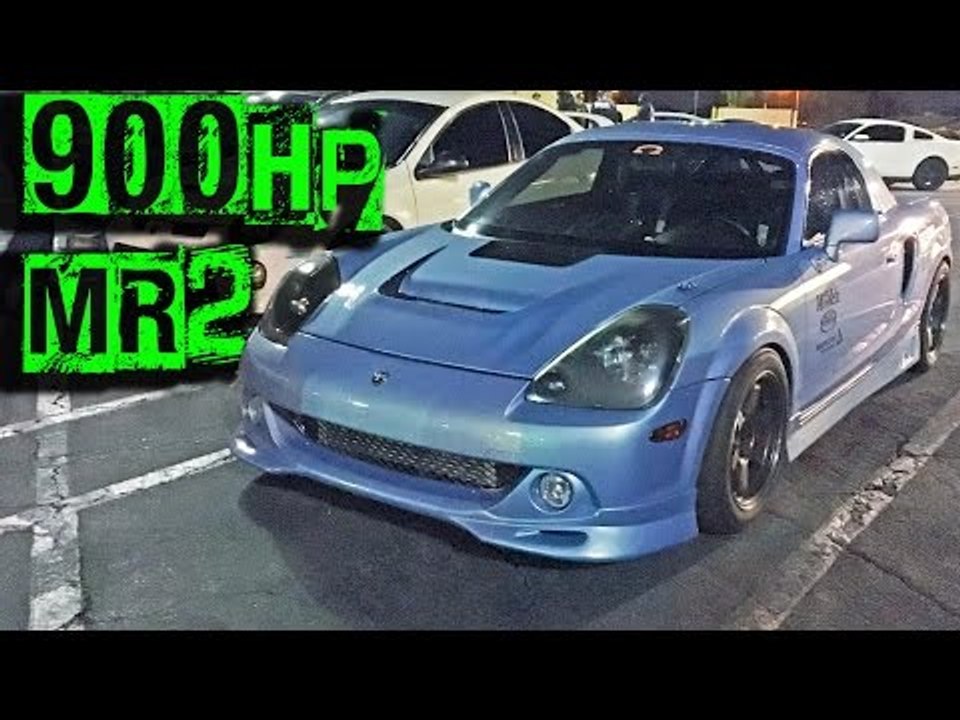 900hp MR2 vs Arizona STREETS!