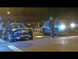 Turbo Audis vs The World - Small Tire STREET RACING!